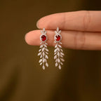Ruby Tassel Vintage Drops