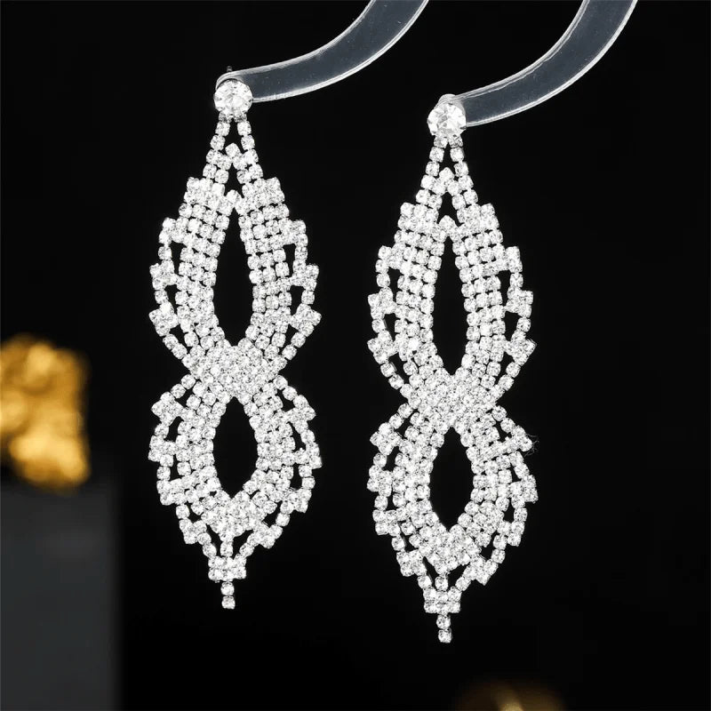 Luna 8-Shaped CZ Studs