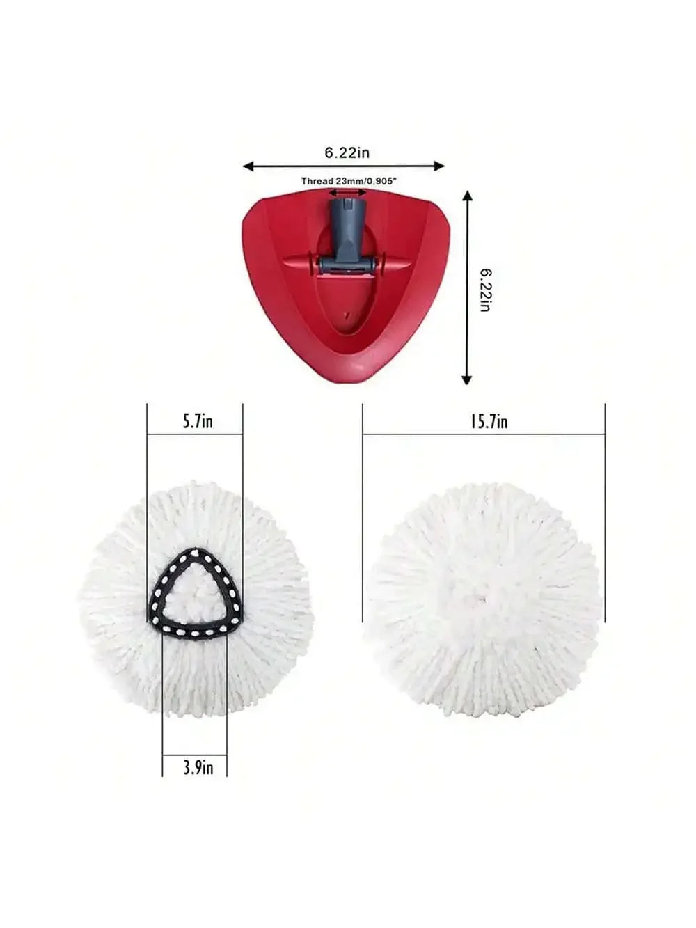 EasyWring Compatible Mop Replacement Kit