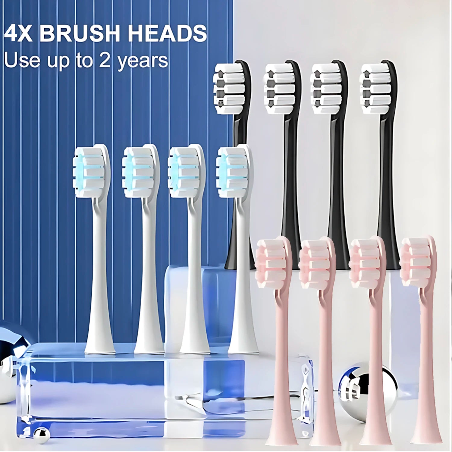Electric Toothbrush with 6-Speed Modes & Timer