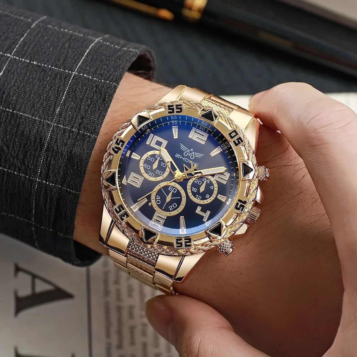 SteelEdge Men’s Watch