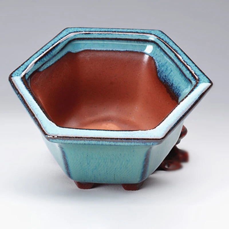 BlueGlow Ceramic Garden Planter
