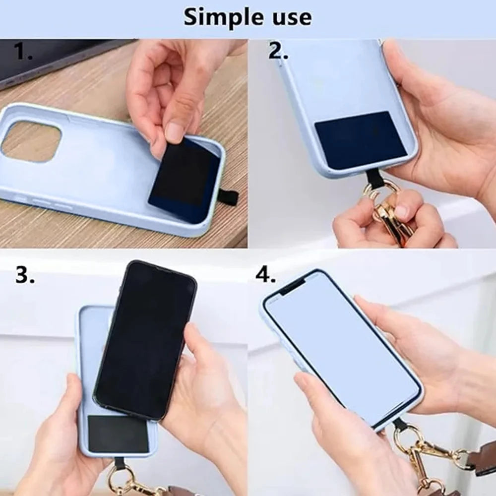 Natural Loop Wooden Phone Lanyard