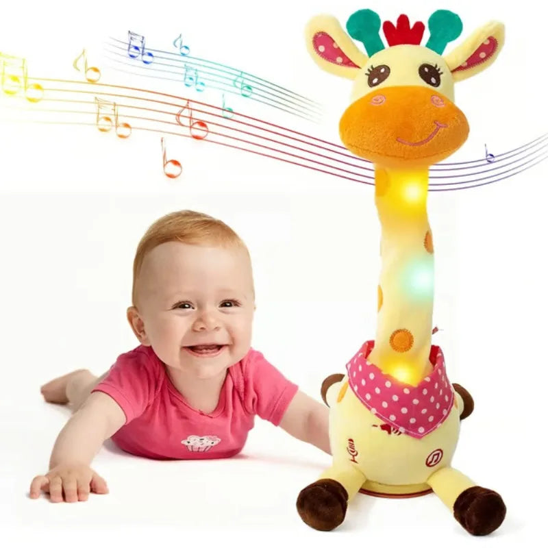 Talking & Dancing Giraffe Plush Toy