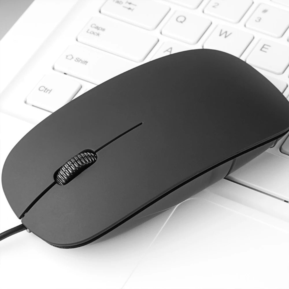 Ultrathin Ergonomic Wired Office Mouse