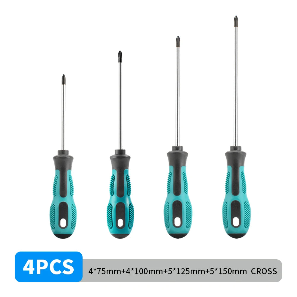 4PCS Insulated Magnetic Screwdriver Set