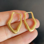 Aurelia Gold Zircon Hoops