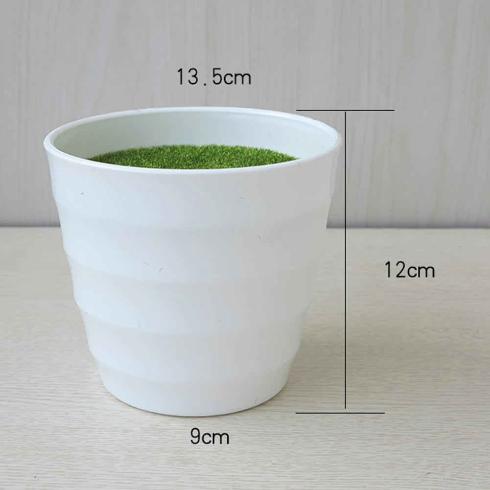 CalmHome™ Faux Greenery Flower Pot