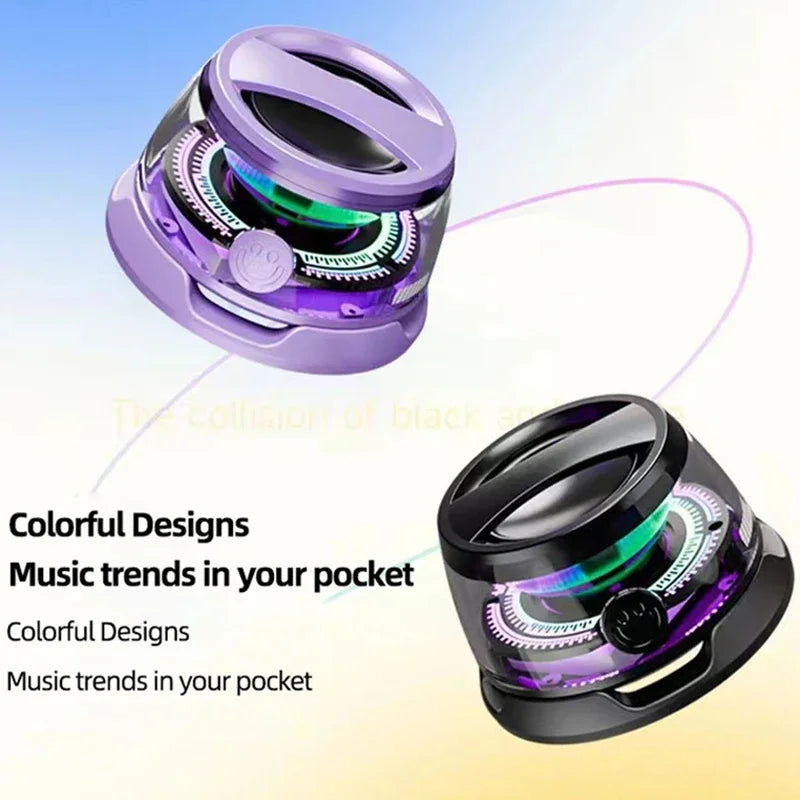 Magnetic Mini Bluetooth Speaker with RGB Light