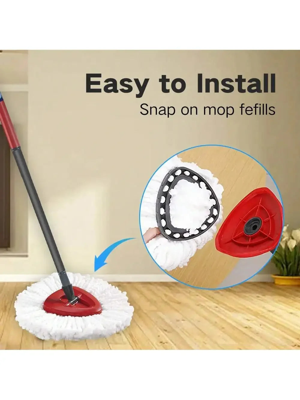 EasyWring Compatible Mop Replacement Kit