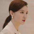 Luna Two-Sided Pearl Studs