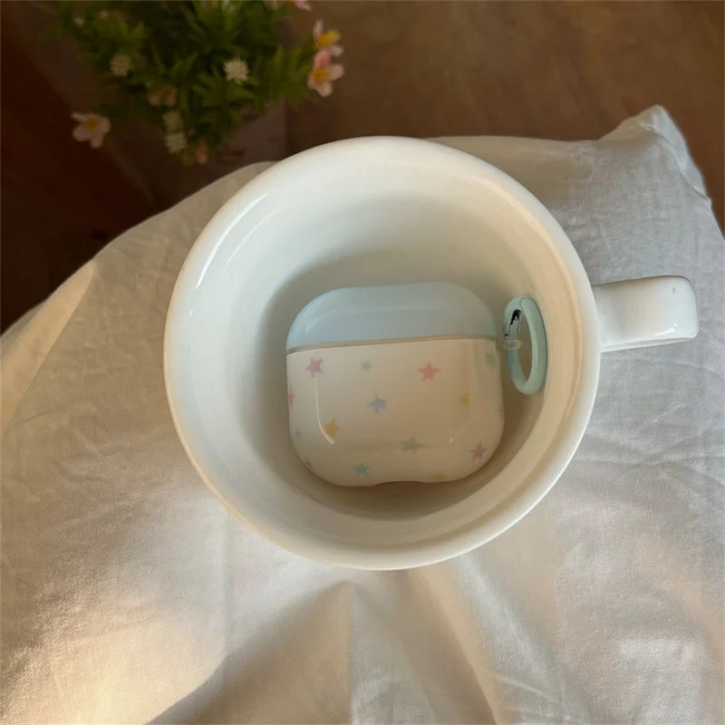 Cute Colorful Stars AirPods Case