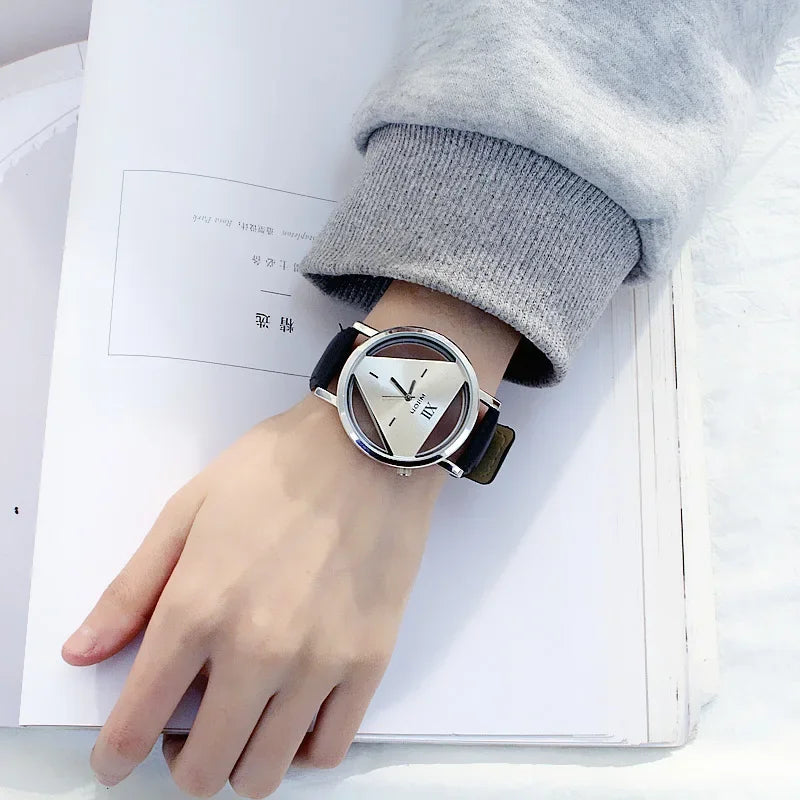 Hollow Triangle Minimal Watch