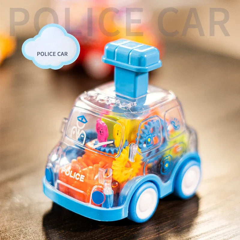 Press & Go Light-Up Car Toy