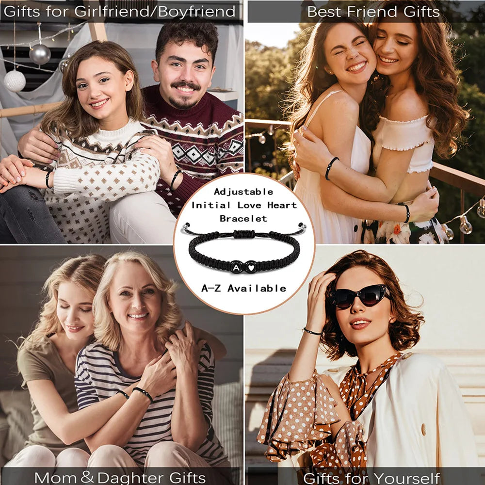 A–Z Initial Charm Bracelet