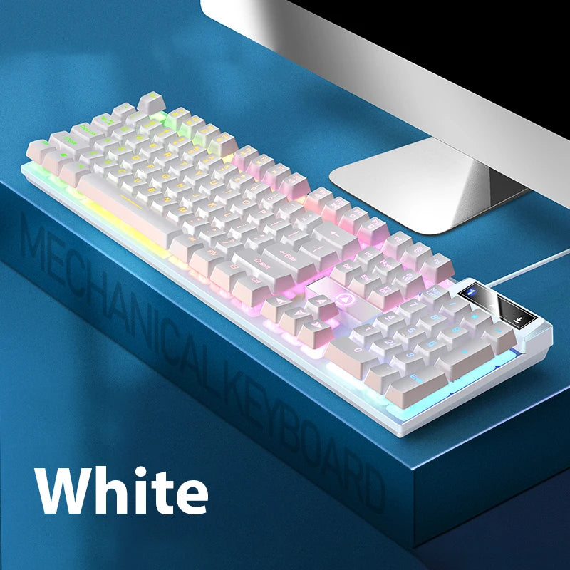 K500 Wired 104-Key Mechanical RGB Keyboard