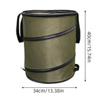 GardenEase™ Portable Pop-Up Waste Bin