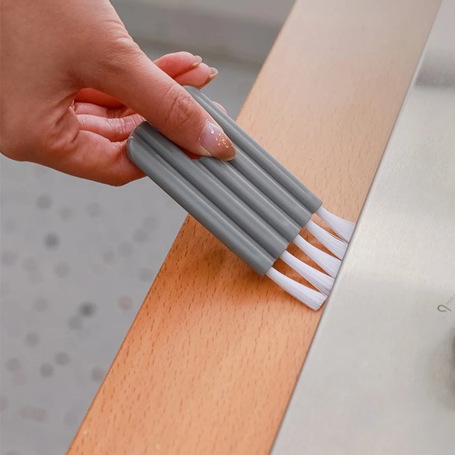 Keyboard Cleaning Brush Kit, Multifunctional Flexible Bendable Gap Groove Cleaner with Soft Bristles