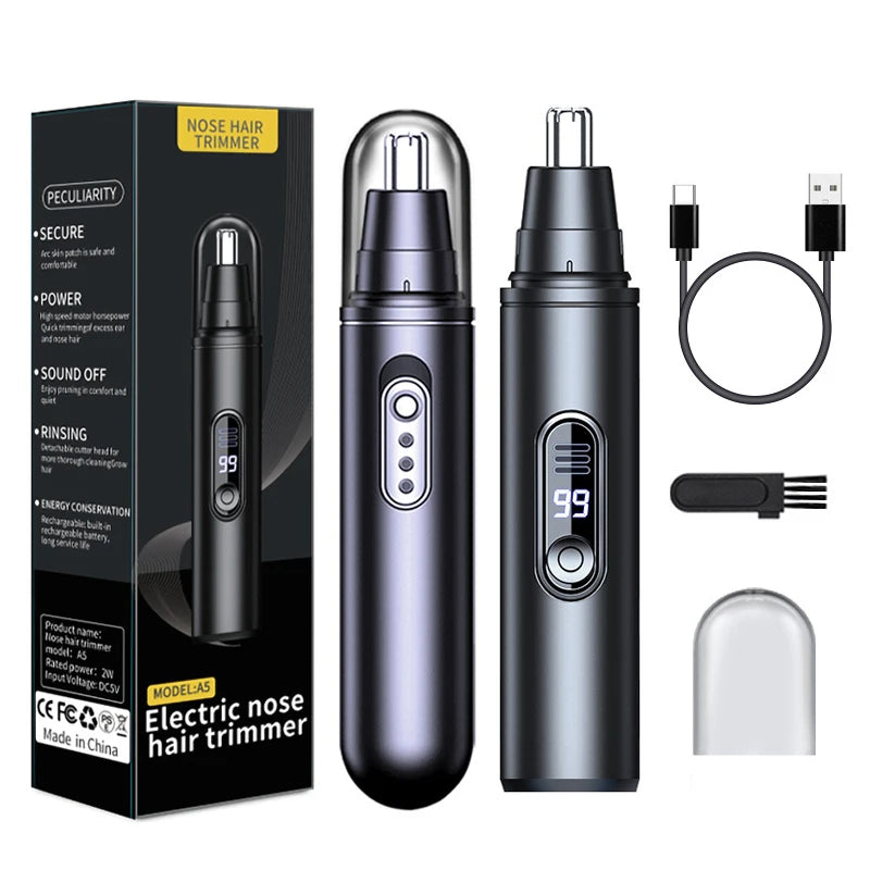 USB Rechargeable Nose & Ear Hair Trimmer