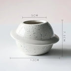 PlanetGlow Ceramic Succulent Pot