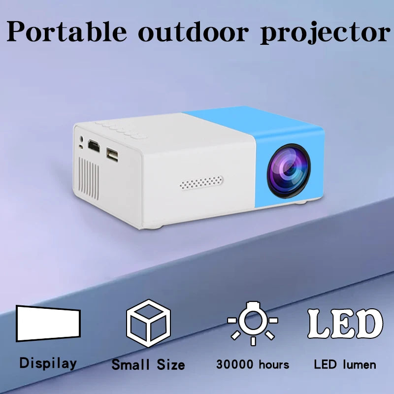 Portable YG300 Mini Video Projector