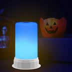 FlameGlow Warm LED Lamp