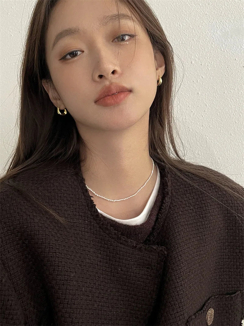 Luna Sterling Silver Hoops