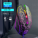 Bluetooth 5.2 Wireless RGB Gaming Mouse