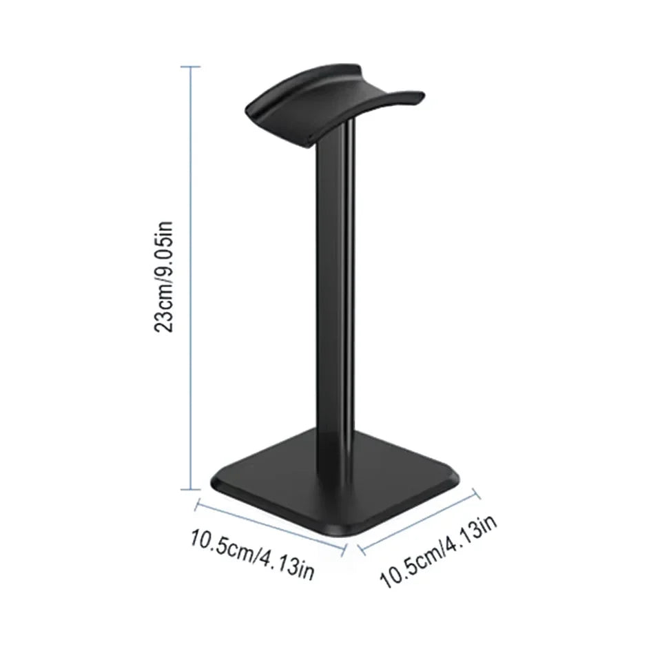 Headphone Stand – Soft-Touch Arm & Solid ABS Base