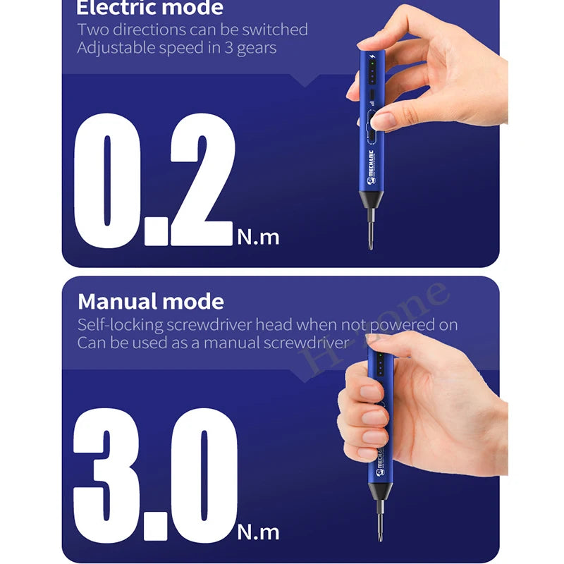 Precision Electric Screwdriver Set