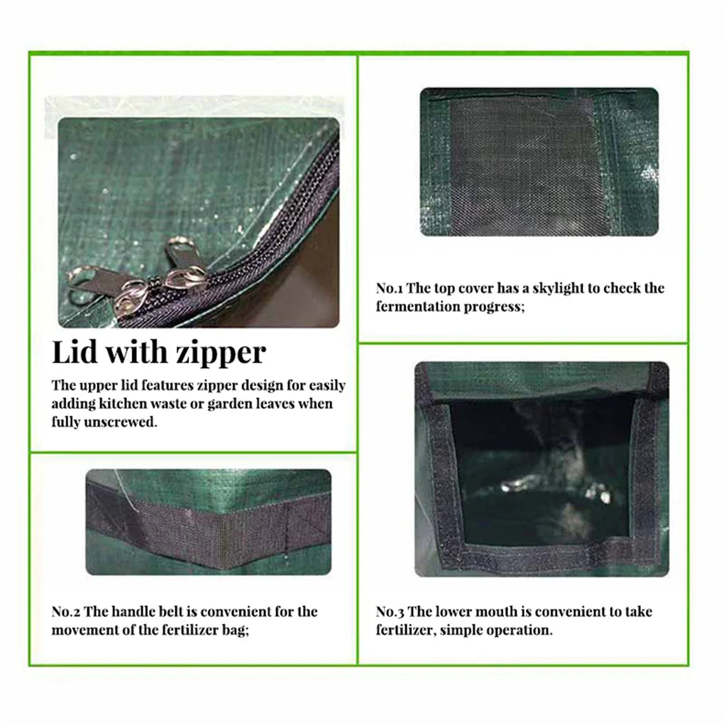 EcoLoop™ Reusable Garden Composting Bag