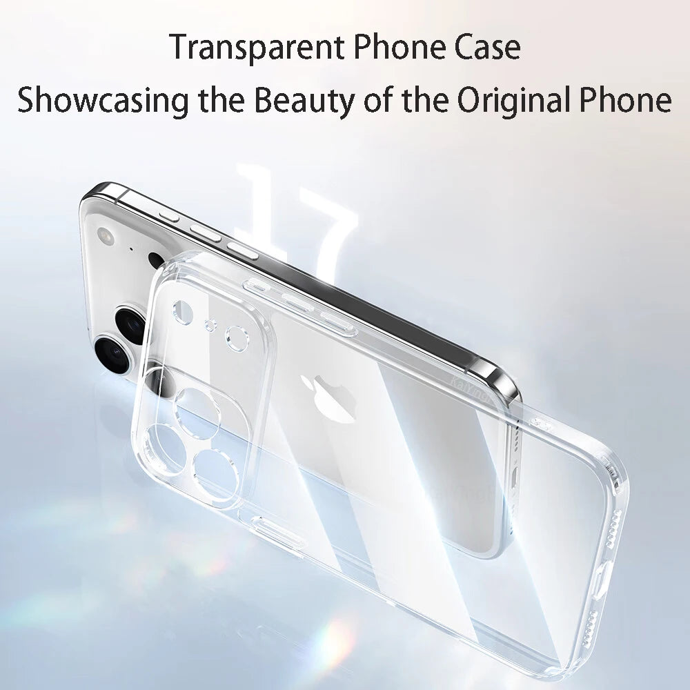 Ultra-Slim Transparent iPhone 17 Case