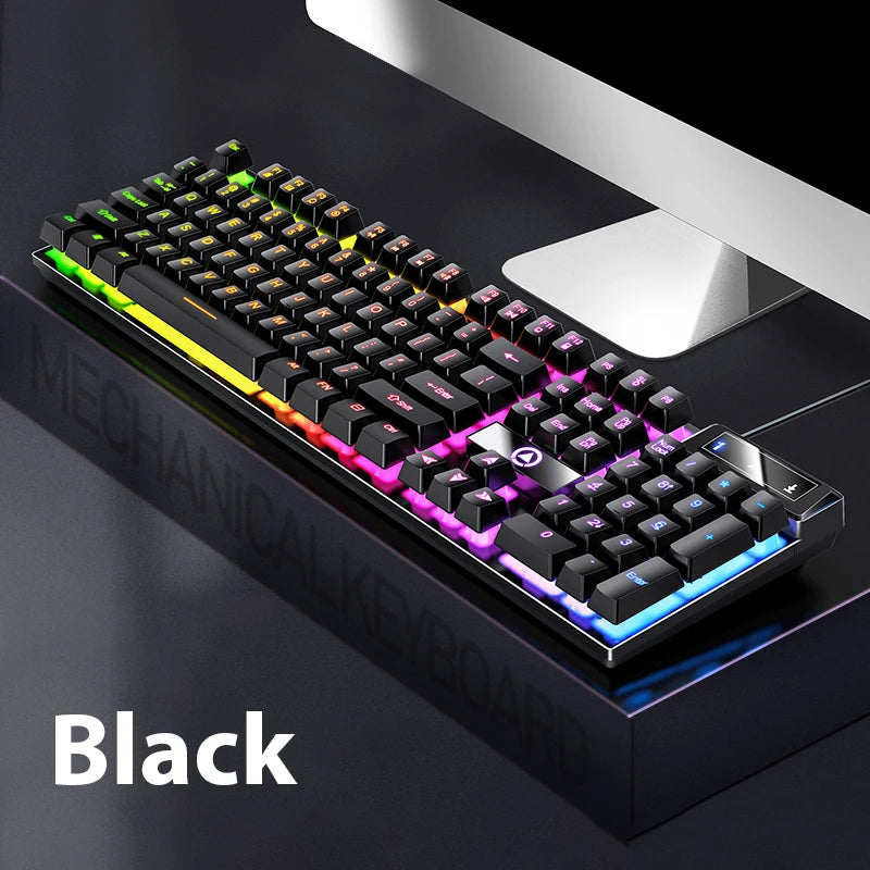 K500 Wired 104-Key Mechanical RGB Keyboard