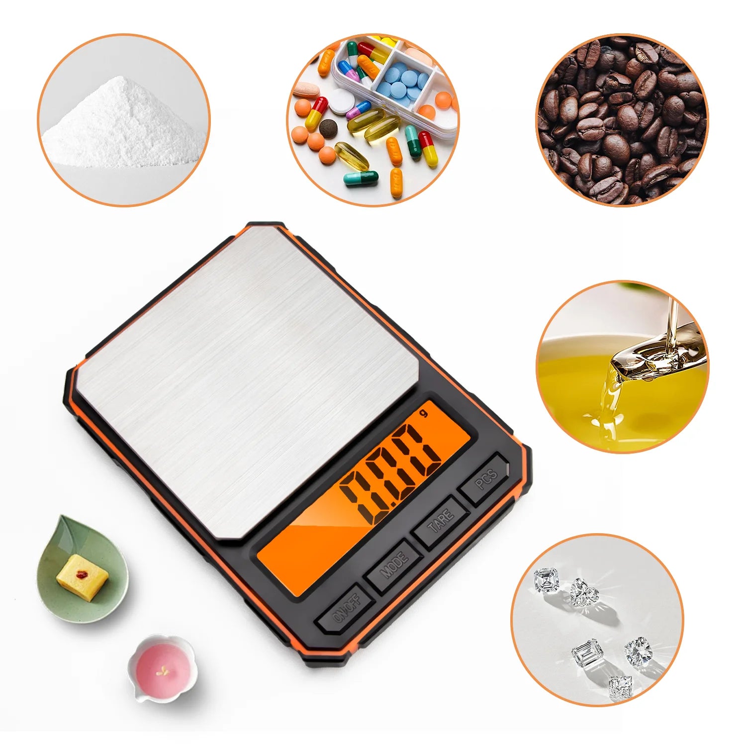 Weightron Mini Digital Kitchen Scale