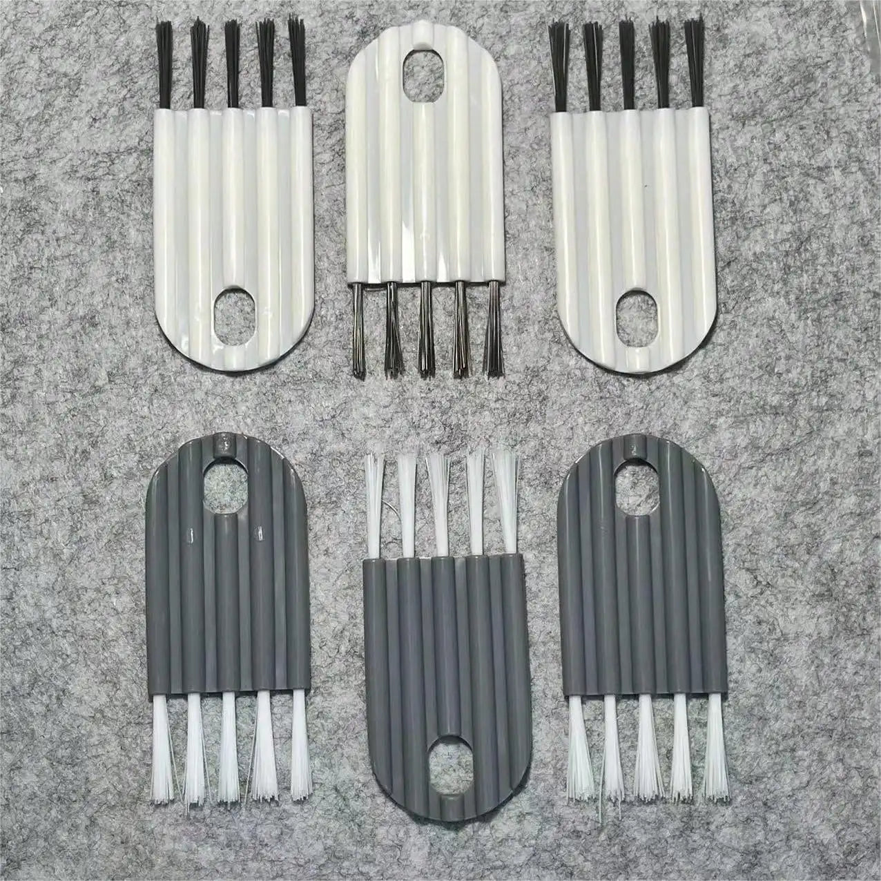 Keyboard Cleaning Brush Kit, Multifunctional Flexible Bendable Gap Groove Cleaner with Soft Bristles