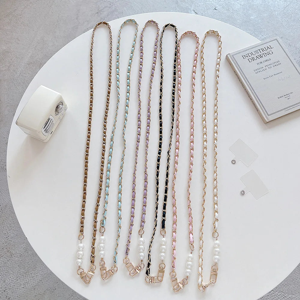 Pearl Crossbody Phone Strap