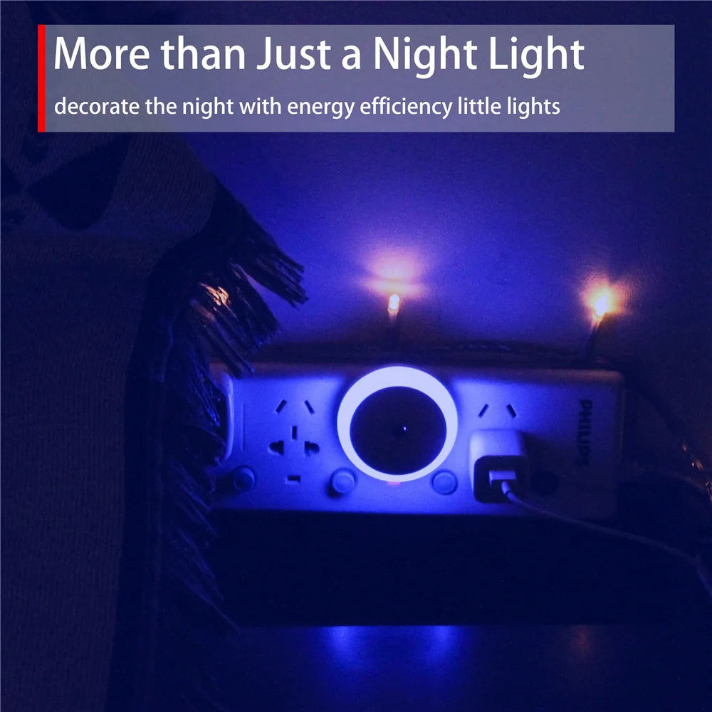 Smart Dusk-to-Dawn LED Night Light