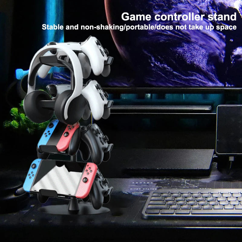 Multi-Tier Game Controller Stand