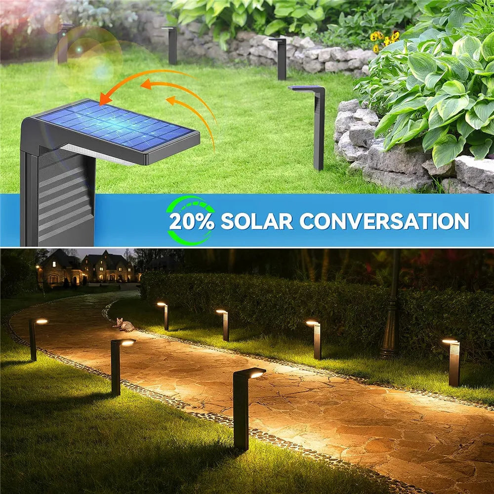 Solar Lawn Pathway Lights