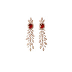 Ruby Tassel Vintage Drops