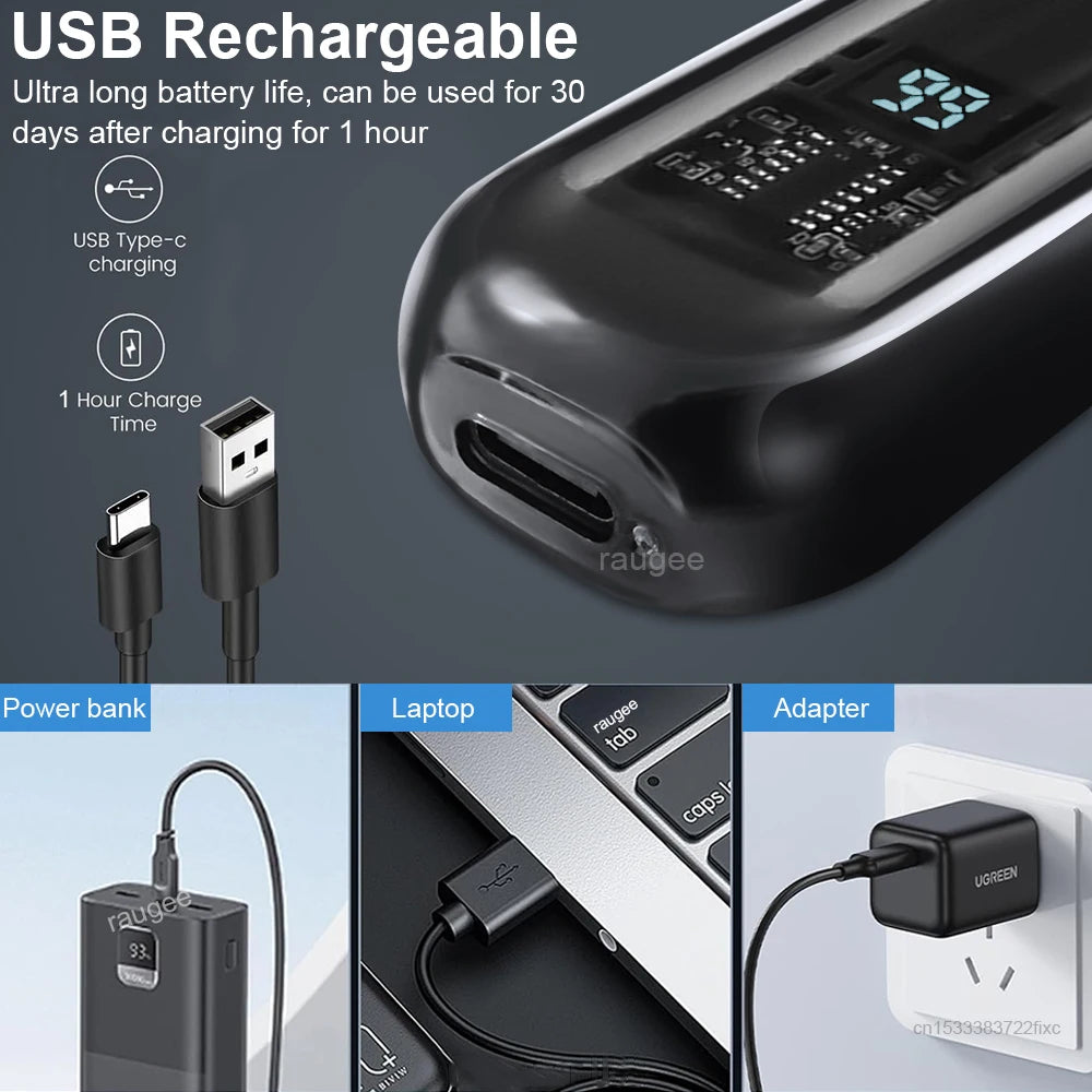 Rechargeable Electric Nose & Eyebrow Trimmer