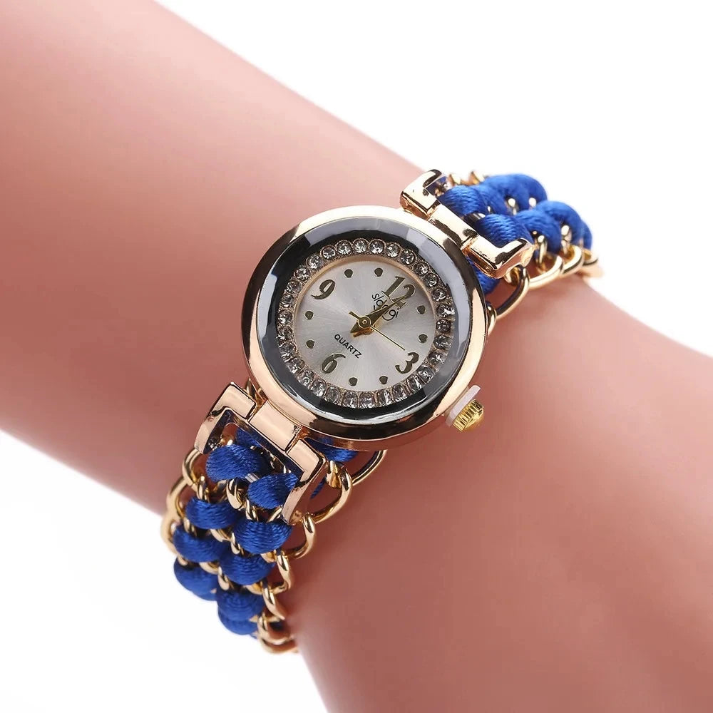 Boho Woven Bracelet Watch