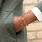 PureLine Minimalist Hook Bangle