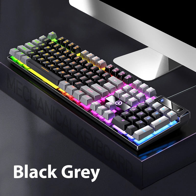 K500 Wired 104-Key Mechanical RGB Keyboard