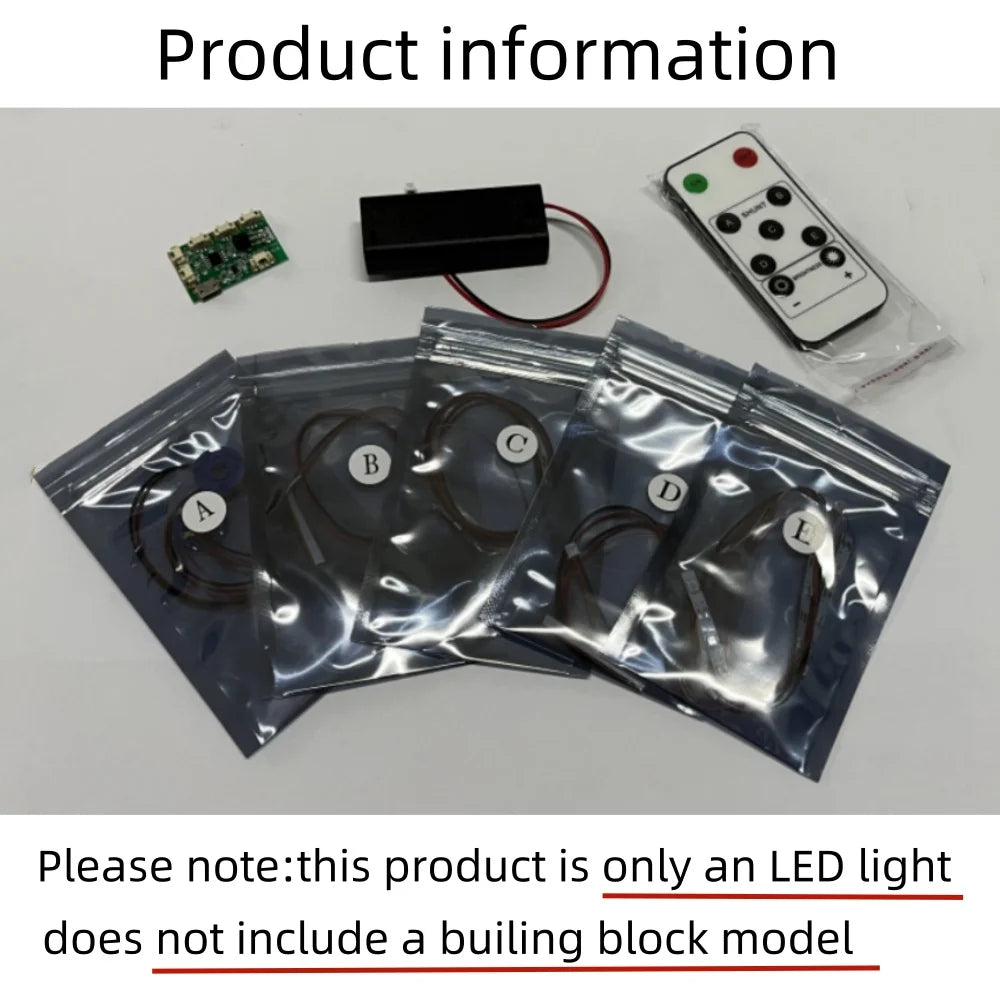 BYB LED Light Kit for LEGO Notre-Dame