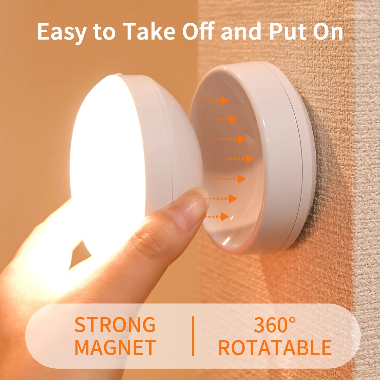 Rotaro Glow Motion Sensor Night Lamp