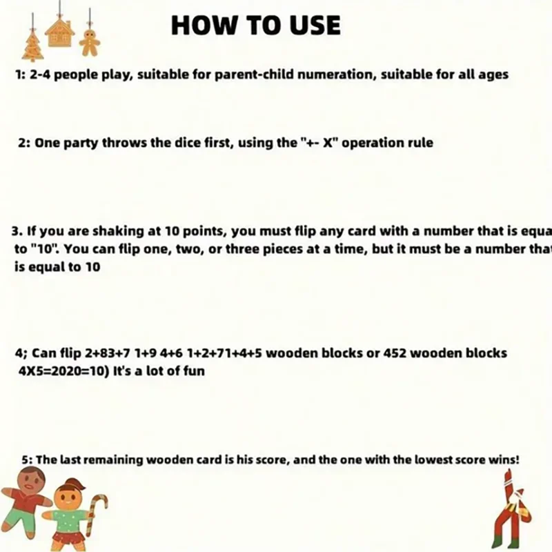 ClassicFlip Shut-The-Box Game