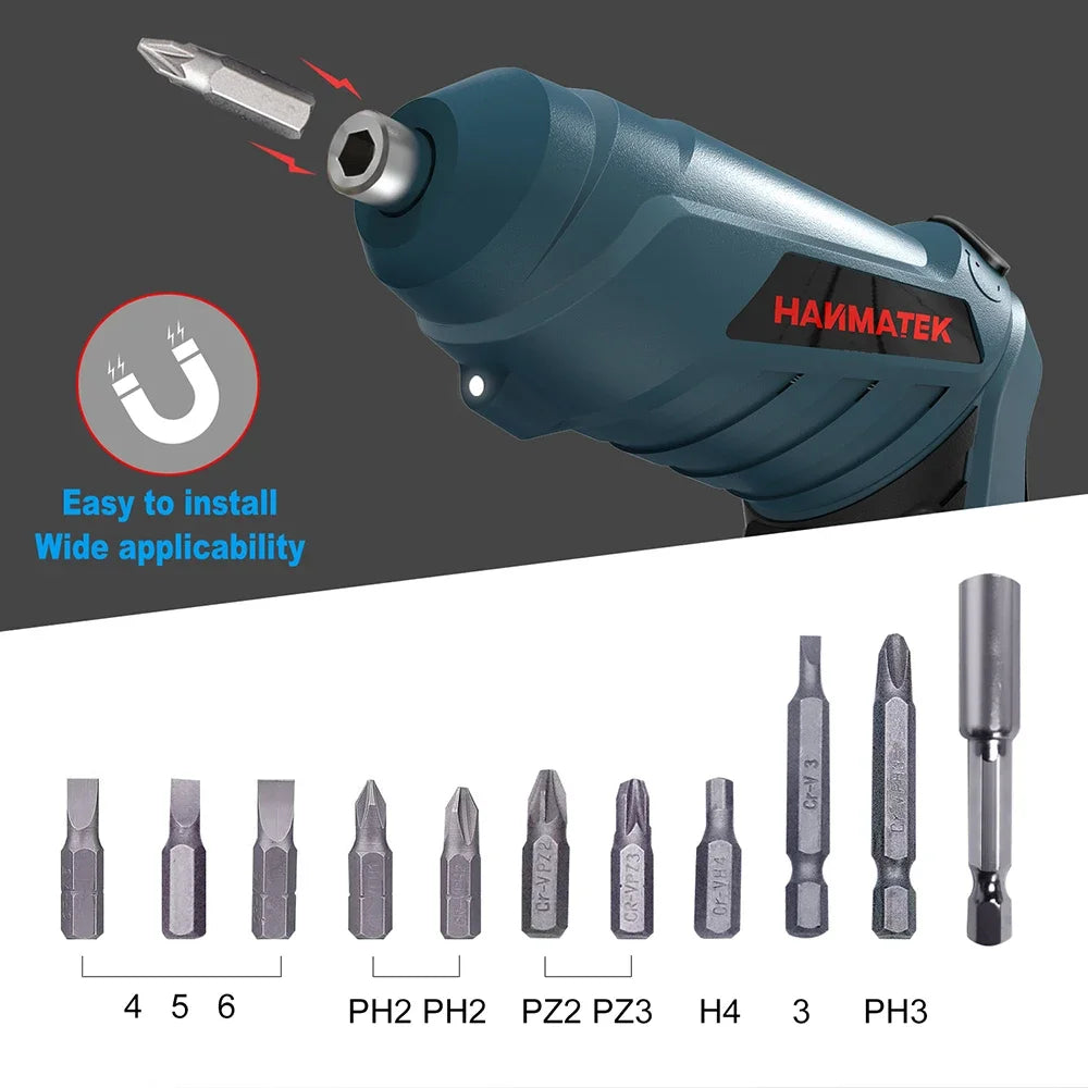 Rechargeable Mini Electric Screwdriver Kit