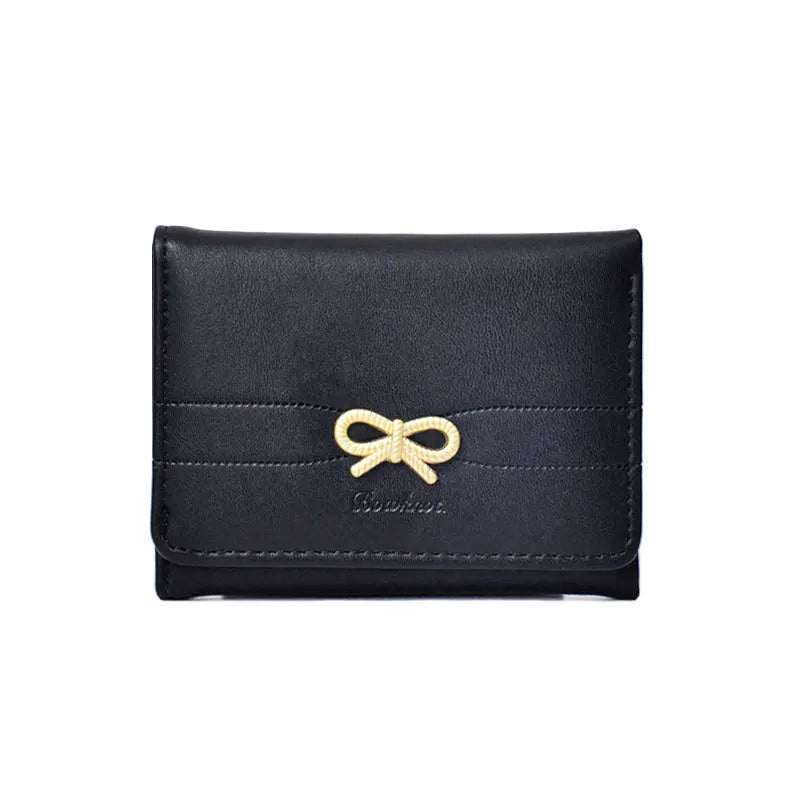 Aesthetic Bow Card Holder Purse