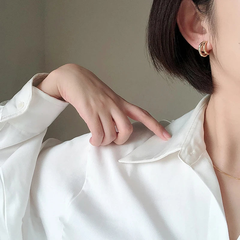 Arcéa Minimal Drop Earrings